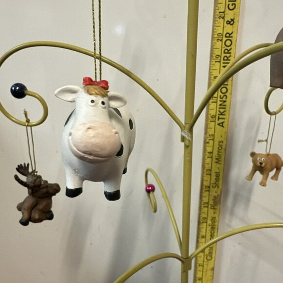 Member's Mark 24"Noah's Ark Christmas Tree 5 Hand Finished Animal Ornaments - Picture 9 of 12